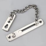  Chốt cửa dây xích an toàn hạn chế đẩy cửa - chất liệu Inox 304 gắn cửa hợp cho chung cư nhà phố 