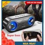  Loa bluetooth mini NIQIN S6 bluetooth 5.0 cao cấp, loa mini không dây có đèn led âm thanh siêu trầm ấm -dc3535 