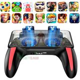 Tay cầm H10 có nút bấm bổ trợ và tích hợp sạc dự phòng hỗ trợ chơi game trên điện thoại 
