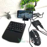  Bộ Chia 4 Cổng USB OTG Earldom HUB03-JOYROOM - THIẾT BỊ KẾT NỐI ĐIỆN THOẠI VỚI BÀN PHÍM VÀ CHUỘT CHƠI GAME MOBILE 