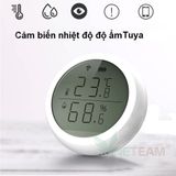  Cảm biến nhiệt độ và độ ẩm Zigbee Tuya Smart Life màn hình LCD -dc4594 