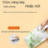  Máy Hàn Miệng Túi Mini Bảo Quản Thực Phẩm Chống Thấm Nước Kèm Đầu Cắt Tiện Dụng - DC5311 