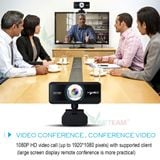  Webcam pc, laptop HXSJ S4 HD 1080P USB3.0 2.0 Camera Có Thể Điều Chỉnh 360° Kèm Mic Cho Cuộc Gọi Video -dc 