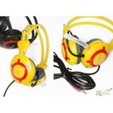  VK-Line V2k - Tai nghe (Vàng) + Tặng  miếng lót chuột 