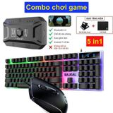  Combo bộ chuyển đổi M1 Pro, bàn phím G21B và chuột G9 kết nối điện thoại chơi game Mobile 