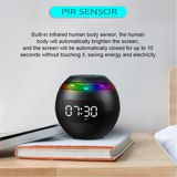  Loa bluetooth g90s, bluetooth 5.0, có màn hình led hiển thị, kiêm đồng hồ báo thức, hỗ trợ thẻ nhớ mở rộng -DC4563 