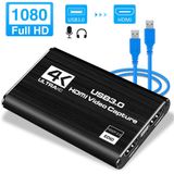  Video capture card HDMI USB 3.0 Livestream 4K 30hz 1080P 60hz cho máy ảnh, PS4, XBOX, PC, Laptop 