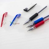  Bút bi nước văn phòng 0.5mm mực đều, nét chữ đẹp ĐỦ MÀU XANH, ĐEN, ĐỎ -dc4295 