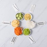  Bộ dụng cụ gọt rau củ 12 món ,Rổ bào rau củ đa năng Cực kỳ tiện lợi, không lo đứt tay -dc5018 