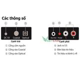  Bộ chuyển Âm thanh Optical sang AV KIWI KA03 / KA03 PRO / KA06 / KA08 (HÀNG XỊN) 