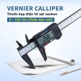  Thước Kẹp Điện Tử Đo Đường Kính Sợi Nhựa Carbon Syntek 150mm -dc4339 