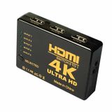  Switch HDMI 4k hỗ trợ từ 3x1 hỗ trợ 3 ngõ vào như DVD, Android box, PC ra 1 cổng HDMI tivi 