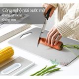  Thớt Inox 304 Kháng Khuẩn, Vệ Sinh Dễ Dàng, Rã Đông Nhanh, Chống Ẩm Mốc , Không Xước Dăm, Không Mùn Gỗ -dc4282 