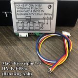  Mạch sạc và xả cân bằng pin sắt phosphate 14.6V Hx-4s-F100a -DC4332 