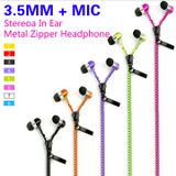  Tai nghe kéo khóa chống rối dây zipper -DC1215 (màu ngẫu nhiên) 