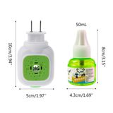  Máy đuổi muỗi bằng tinh dầu đa năng,tiện lợi giá rẻ , Mẫu mới xoay được ổ cắm 