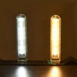  Đèn LED USB Mini 3 bóng,8 Bóng DC 5V Tiện Dụng gồm 24 bóng siêu sáng cổng cắm USB thích hợp để bàn học, đọc sách -dc4338 
