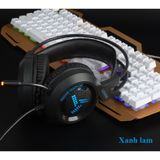  Tai nghe gaming chụp tai V2000 chuyên phòng game cổng USB âm thanh 7.1 kết nối có đèn led MIC,ÂM THANH -dc3422 