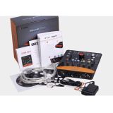  ComBo mic livestream hát karaoke takstar PC-k200,card icon,dây live 3 màu,màng lọc, chân kẹp nb39 