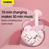  Tai Nghe Bluetooth Plextone xMOWi T2 Có Mic Cho Android IOS, độ trễ 45ms cực thấp, chơi game nghe nhạc hoàn hảo -dc4790 