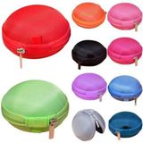  Hộp đựng tai nghe cáp sạc tròn Foxy Kiểu Dáng Tròn Nhỏ Nhắn – Chất liệu cao cấp -TX57 