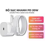  Bộ củ cáp sạc nhanh PD20W không nóng máy, an toàn ổn định khi sử dụng - dc5135 