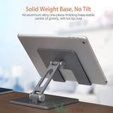  Giá Đỡ Để Bàn Điện Thoại Di Động, Máy Tính Bảng, Ipad Hợp Kim Nhôm Cao Cấp Hai Trục Xoay 180 Độ -dc4716 