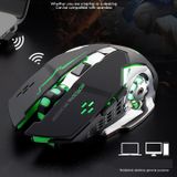  Chuột không dây chuyên game pin sạc Free Wolf X8/V11/V5 Led 7 màu 