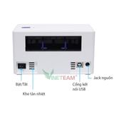  Máy In Mã Vạch Đơn Hàng Hóa Đơn Trên Các Sàn TMĐT QR-368 Máy In Nhiệt Không Cần Mực Mini Code Barcode 