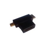  Đầu cắm chuyển đổi MINI HDMI 3 trong 1 từ Micro HDMI sang lỗ cắm HDMI 1.4 tiện dụng -DC935 