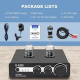  FX-AUDIO TUBE-06 MKII Bộ Khuếch Đại Âm Thanh Hi-Res với Đèn 6N3 và DAC ES9018K2M - DC5208 