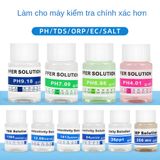  Dung Dịch Hiệu Chuẩn PH/TDS/EC cho máy đo PH 5 trong 1 - Máy đo 4 trong 1 - Máy đo PH 