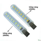  Đèn led thanh cắm cổng USB, led nguồn 3 bóng-8 bóng cắm cổng usb siêu sáng tiện dụng thích hợp để bàn học 