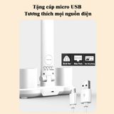  Đèn học chống cận, đèn học để bàn Có màn hình LCD hiển thị đa thông tin 3 màu tùy chỉnh, xoay 180 độ 