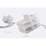  ❌RẺ VÔ ĐỊCH⛔Hộp để giày nhựa cứng trong suốt Mica Trong Suốt, Size lớn Chịu Lực 4kg  (23.5x33.5x13cm) -dc3521 