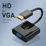  Cáp chuyển đổi HDMI ra VGA PLATA - Bộ đầu chuyển cổng HDMI ra VGA giắc HDMI to VGA, dây máy chiếu - DC5193 