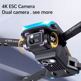  Flycam K101 MAX mới 2 camera 4K trang bị cảm biến chống va chạm ✔flycam mini giá rẻ cao cấp 