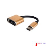  Jack chuyển type C sang 3.5 mm kèm cổng sạc -dc4713 
