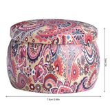  Hũ đựng nến thơm (không có nến) bằng thiếc cỡ to cao cấp sang trọng, an toàn cho người sử dụng -DC5252 