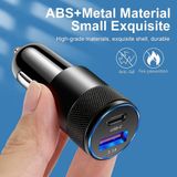  Tẩu Sạc Điện Thoại Nhanh Trên Xe Hơi 66W 3.1A PD Cổng USB Type C kỹ thuật số QC PD -dc5079 