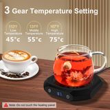  Đế hâm nóng thông minh giữ nhiệt độ 75ºC làm nóng sữa, cà phê, nước có chức năng hẹn giờ 