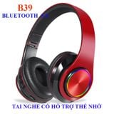  Tai Nghe Bluetooth Chụp Tai B3 Hỗ Trợ Thẻ Nhớ, Âm Bass Khỏe Có Thể Gập Lại ( Mẫu mới pin trâu) 