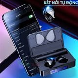  Tai nghe Bluetooth không dây TWS XS Plus v5.0  chống nước Ipx7 Âm thanh 9d Chống ồn cao cấp Pin trâu 3600mah 