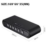  Loa bluetooth manovo x6 nút bấm cảm ứng, siêu bass vỏ nhôm nguyên khối công suất 6W thời gian sử dụng 8H 