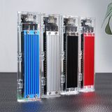  Orico TCM2-C3 ,Hộp đựng/Box ổ cứng M.2 PCIe NVMe trong suốt-tản nhiệt-USB 3.1-Tốc độ 10Gbps -dc4278 