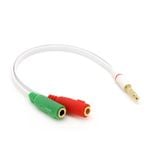  Cáp chia Audio 3.5mm ra mic và loa -dc1014 