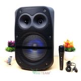  Loa Kéo karaoke Famsoon A8 10 Tặng 1 Mic Cầm Tay có Dây cao cấp dc3490 