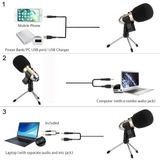  Micro livestream 3trong1 MK-F500TL - Micro thu âm cho điện thoại và máy tính MK F500TL - Micro karaoke F500 -dc2885 