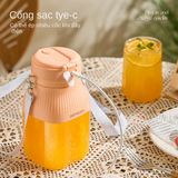  Máy Xay Sinh Tố Cầm Tay - Xay Hoa Quả Công Suất Lớn, Chất Liệu An Toàn, Bình Nước 1000ml 