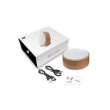  Loa Bluetooth Mini không dây vỏ gỗ A60 , Bass mạnh, Pin trâu -DC3547 